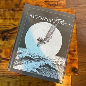 Y2K 2007 Moonsailors Artistic Wordless Hardcover Book